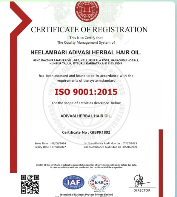Adivasi Herbal Hair Oil