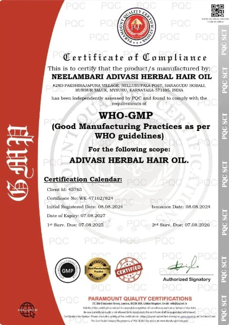 Adivasi Herbal Hair Oil